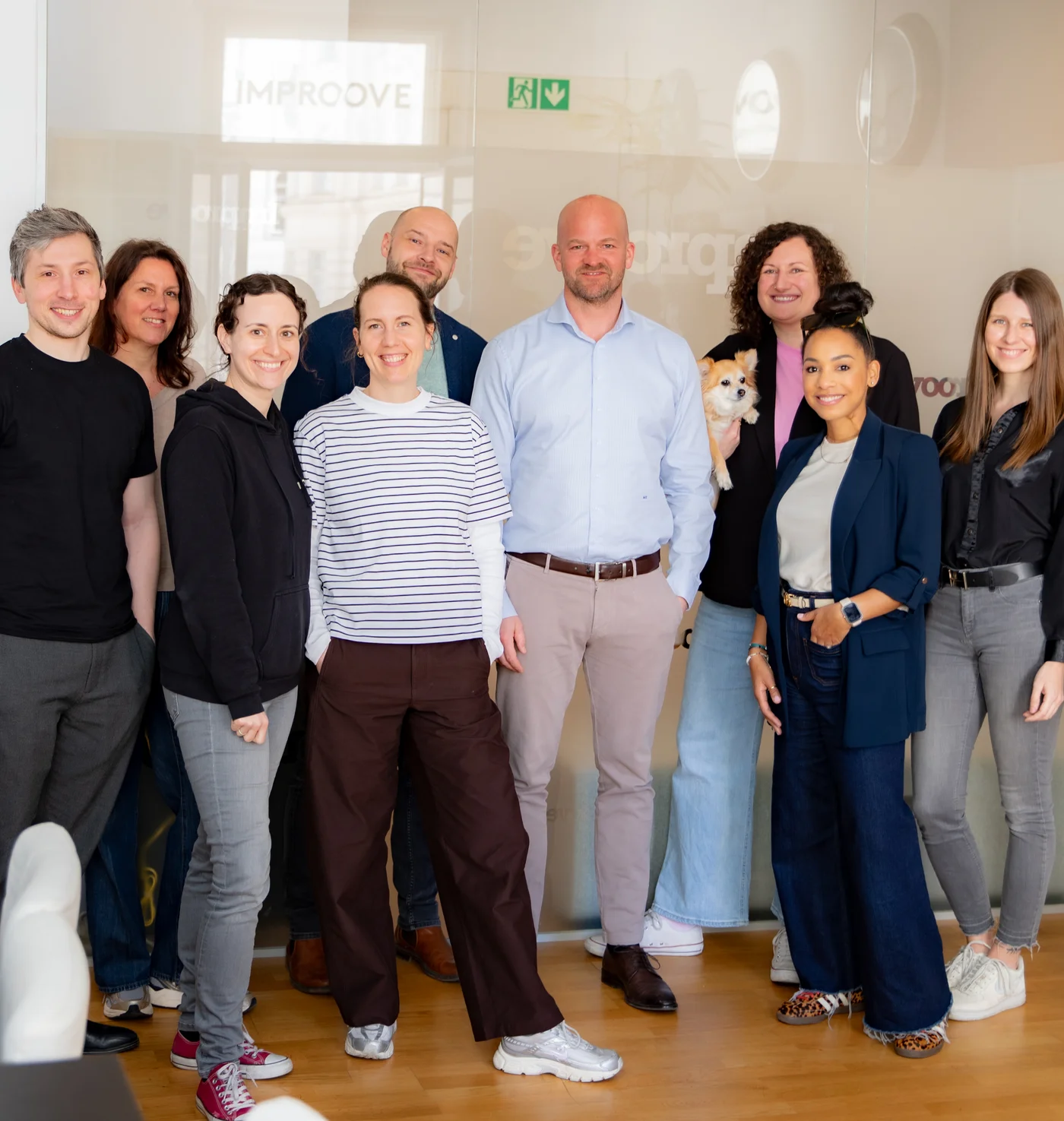 Das Improove-Team in Wien und Madrid